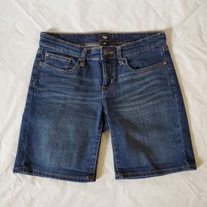 Gap Dark Denim Bermuda Jean Shorts - size 0/25